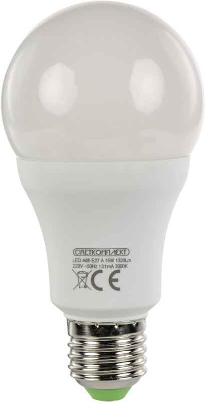 Лампа світлодіодна Светкомплект (6929547643966) 15Вт, E27, 3000K